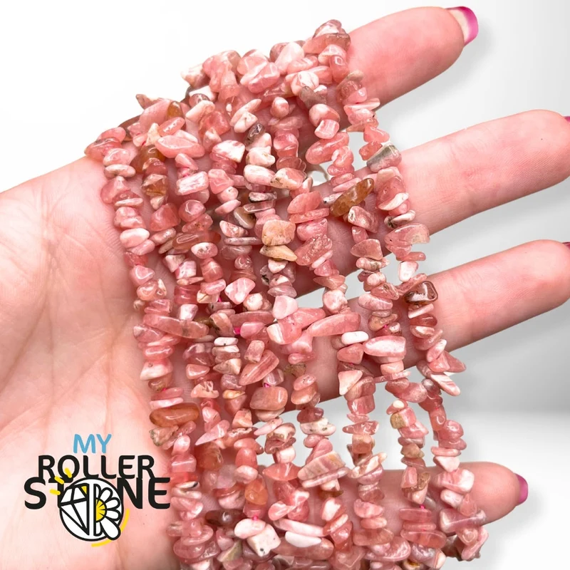 Rhodochrosit-Chips-Perle