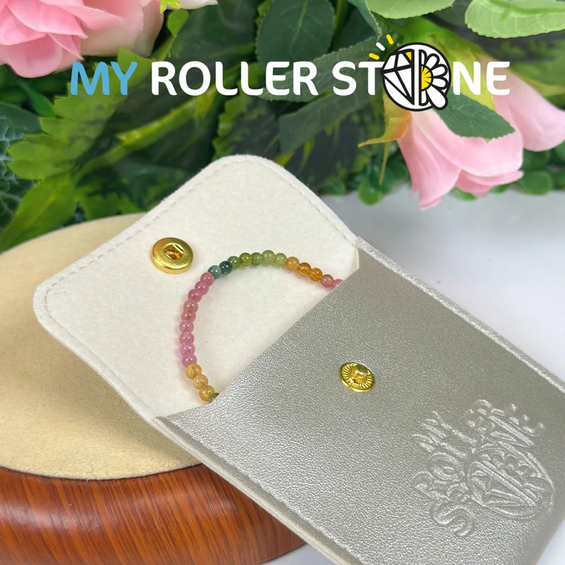 7A mehrfarbiges Turmalin-Armband