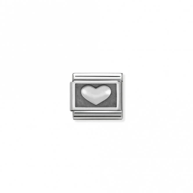 Classic Silver Heart Love & Hearts Charms