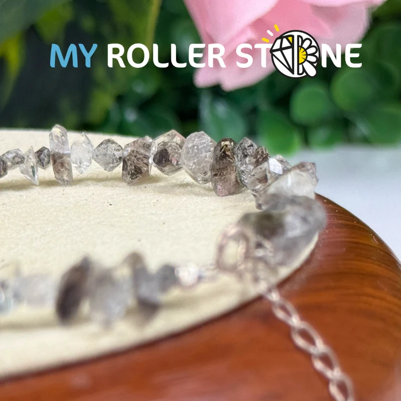 Verstellbares Herkimer-Diamant-Armband