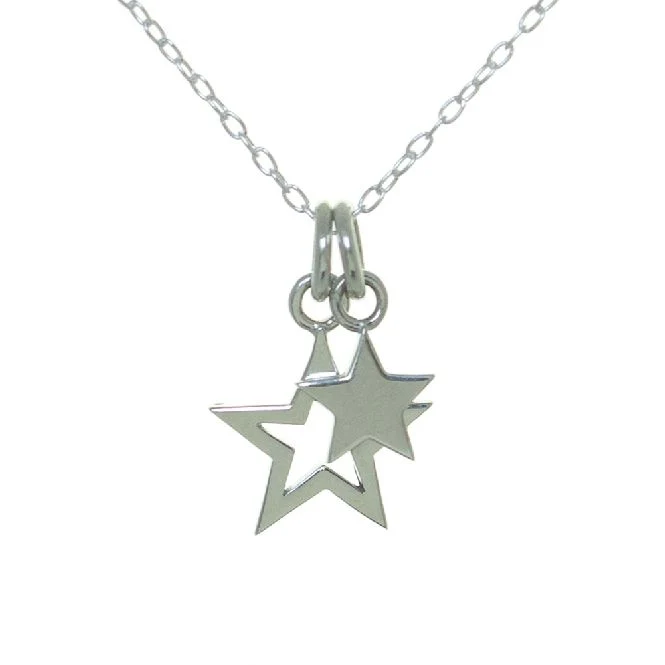 Stars Necklace in Sterling Silver