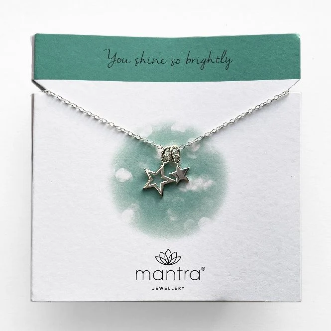 Stars Necklace in Sterling Silver