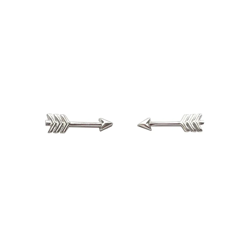 Arrow Earrings in Sterling Silver