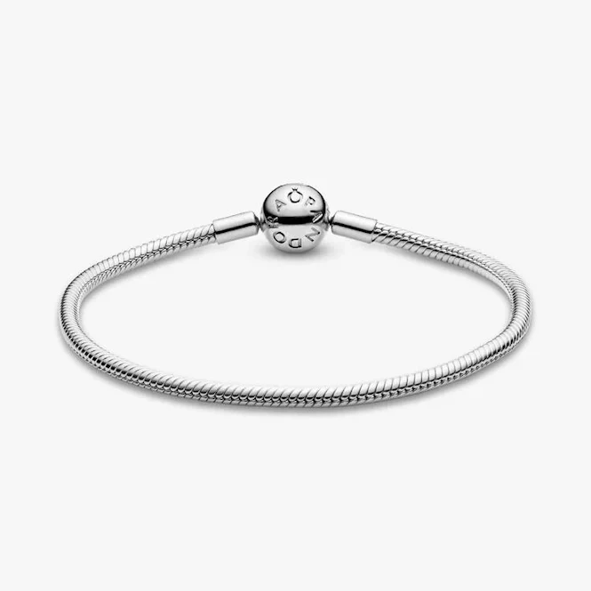 Moments Snake Chain Bracelet, 18cm