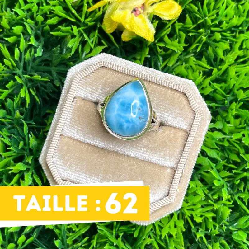 Larimar-Silberring #62