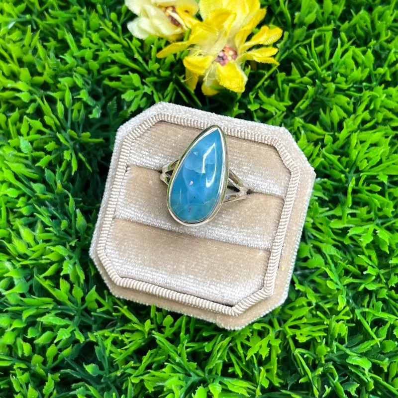 Larimar-Silberring #55