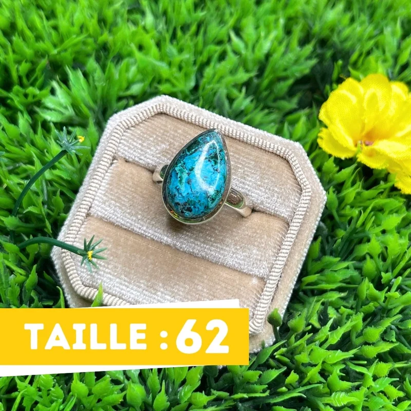 Chrysokoll-Malachit-Ring #3