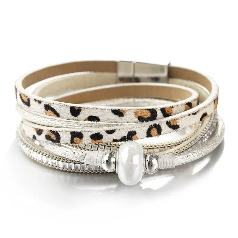 Vintage Leoparden Armband