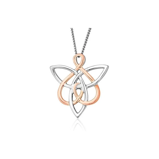 Fairies of the Mine Silver Pendant Necklace