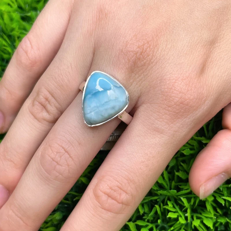 Larimar-Silberring #103