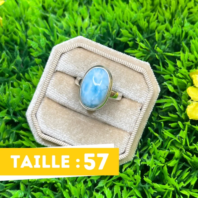 Larimar-Silberring #108