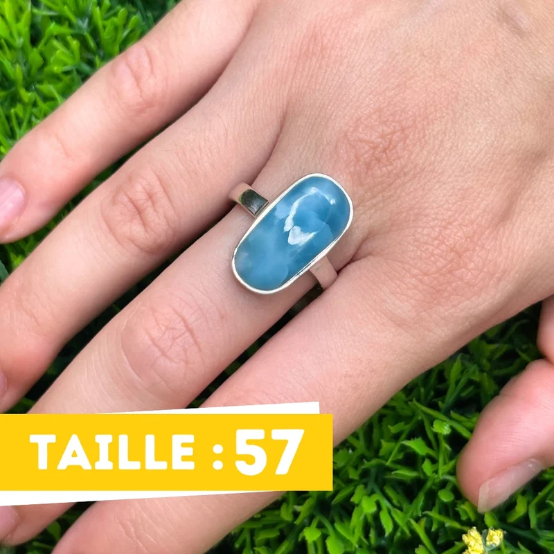 Larimar-Silberring #109