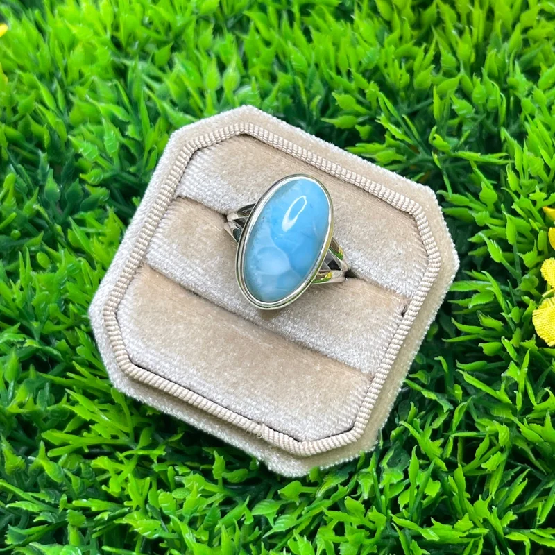 Larimar-Silberring #111