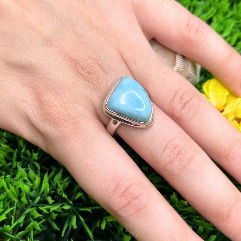 Larimar-Silberring #29
