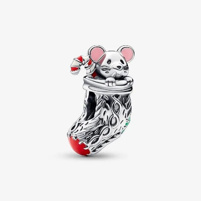 Festive Mouse & Stocking Charms