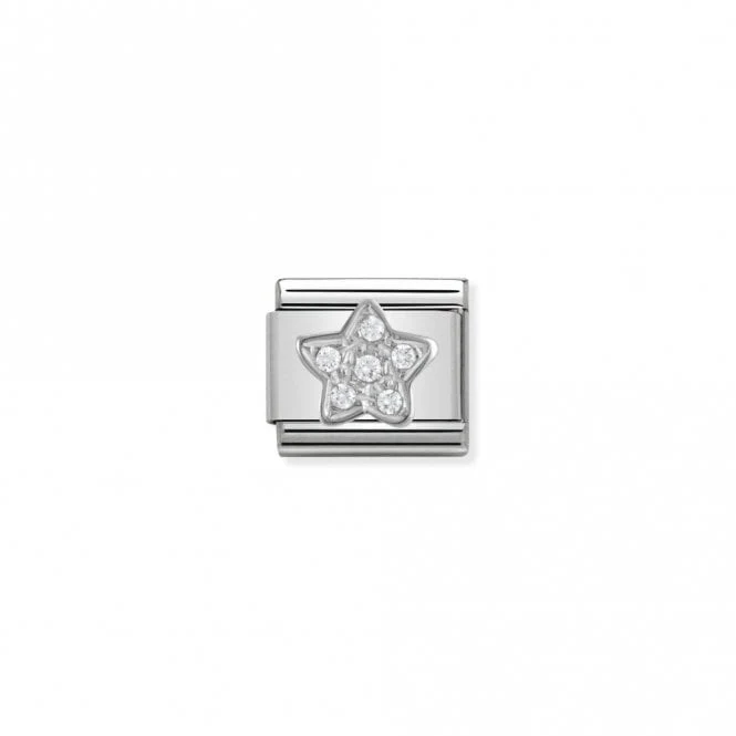 Classic Silver CZ Star Fairytale & Fantasy Charms