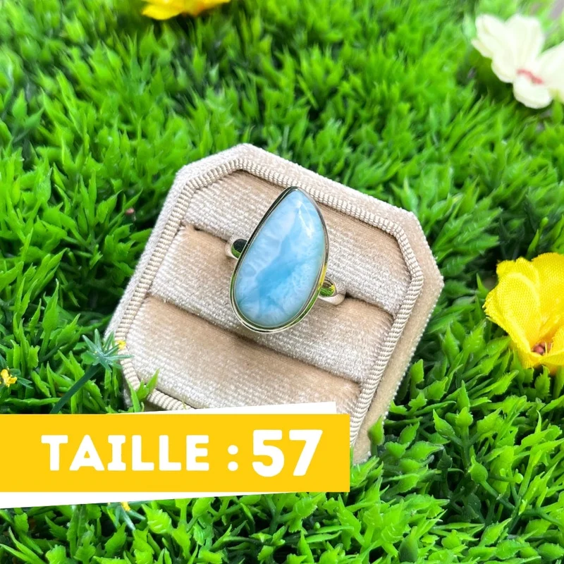 Larimar-Silberring #31