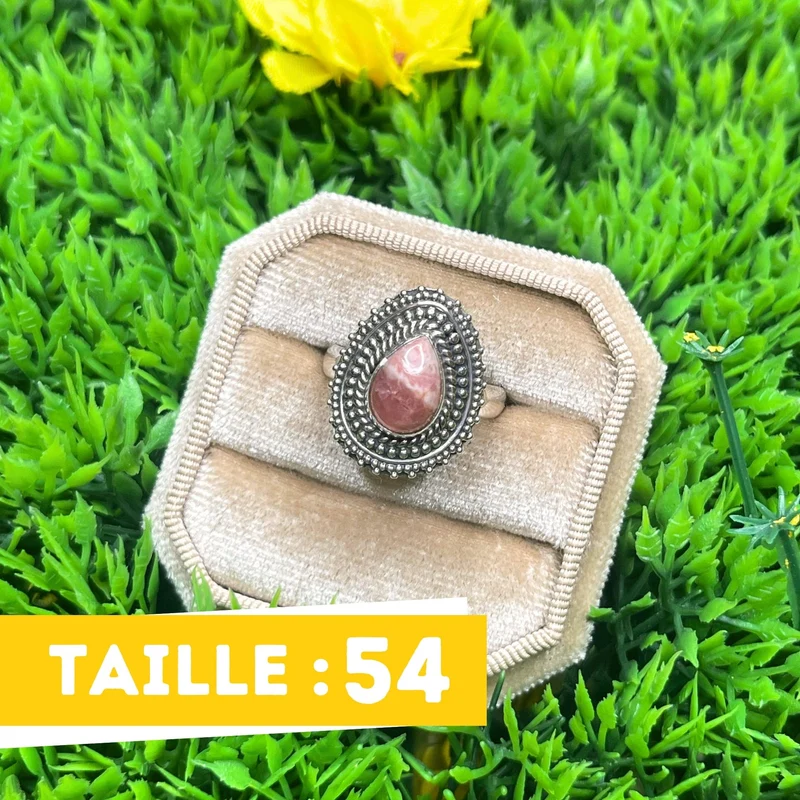 Rhodochrosit-Silberring #3