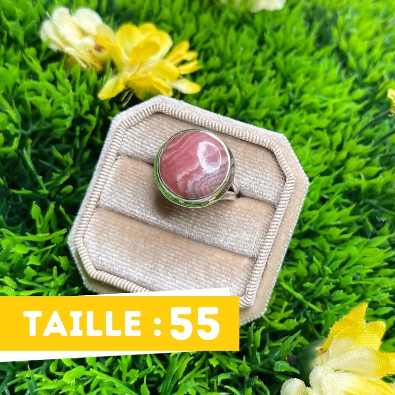 Rhodochrosit-Silberring #5
