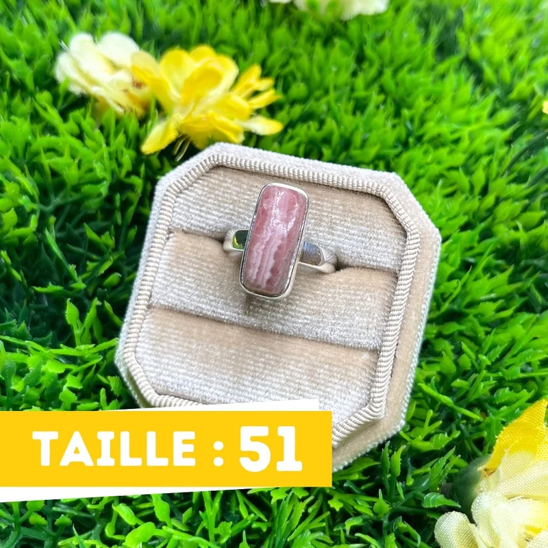 Rhodochrosit-Silberring #6