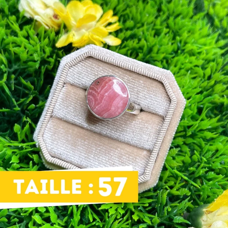 Rhodochrosit-Silberring #8