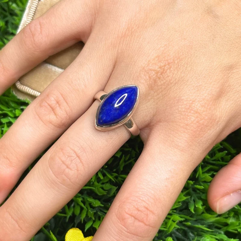 Lapislazuli-Silberring #23