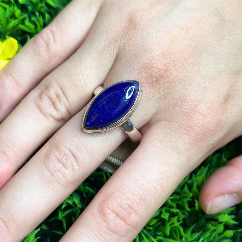 Lapislazuli-Silberring #34