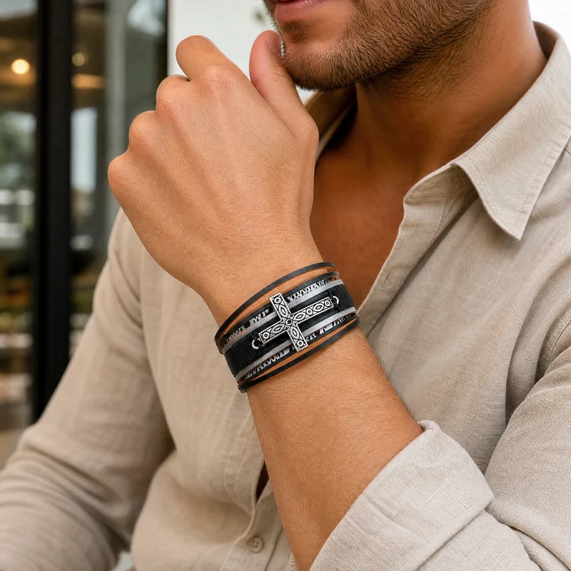 Vintage-Lederarmband