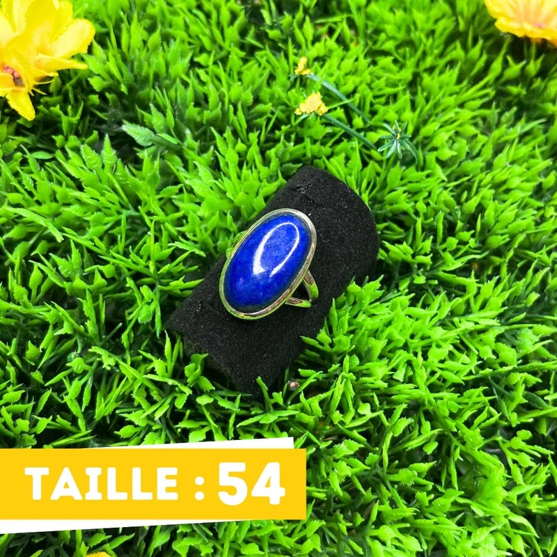 Lapislazuli-Silberring #8