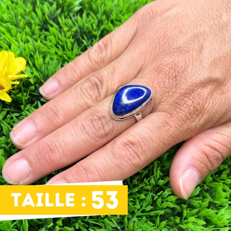 Lapislazuli-Silberring #13