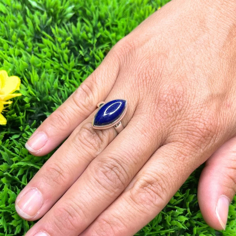 Lapislazuli-Silberring #6