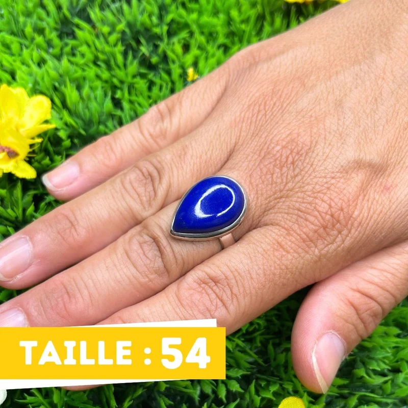 Lapislazuli-Silberring #4