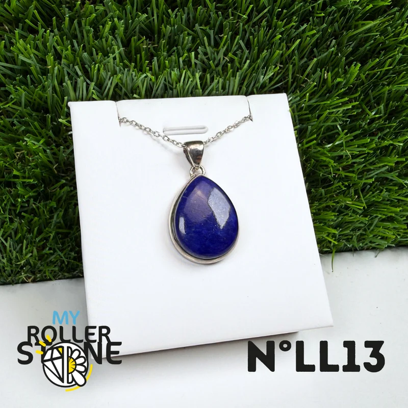 925 Silber Lapislazuli-Anhänger #13