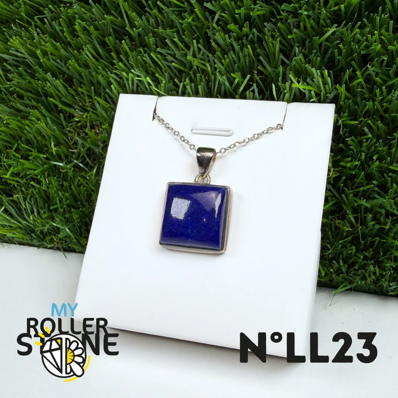 925 Silber Lapislazuli-Anhänger #23