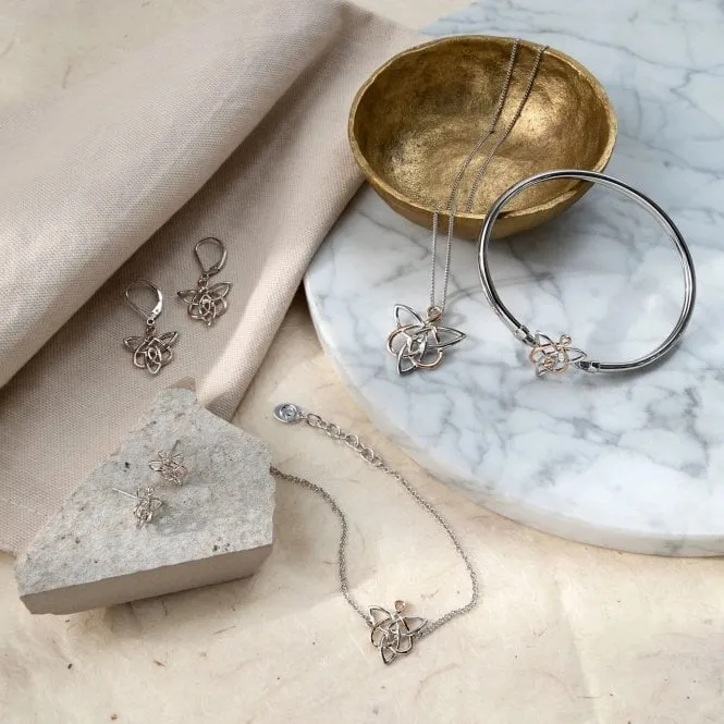 Fairies of the Mine Silver Stud Earrings