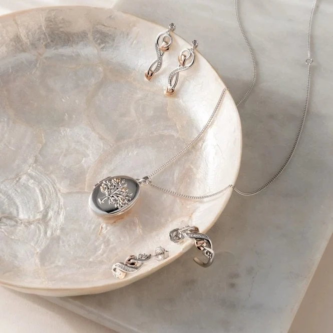 Tree of Life Silver Engravable Locket