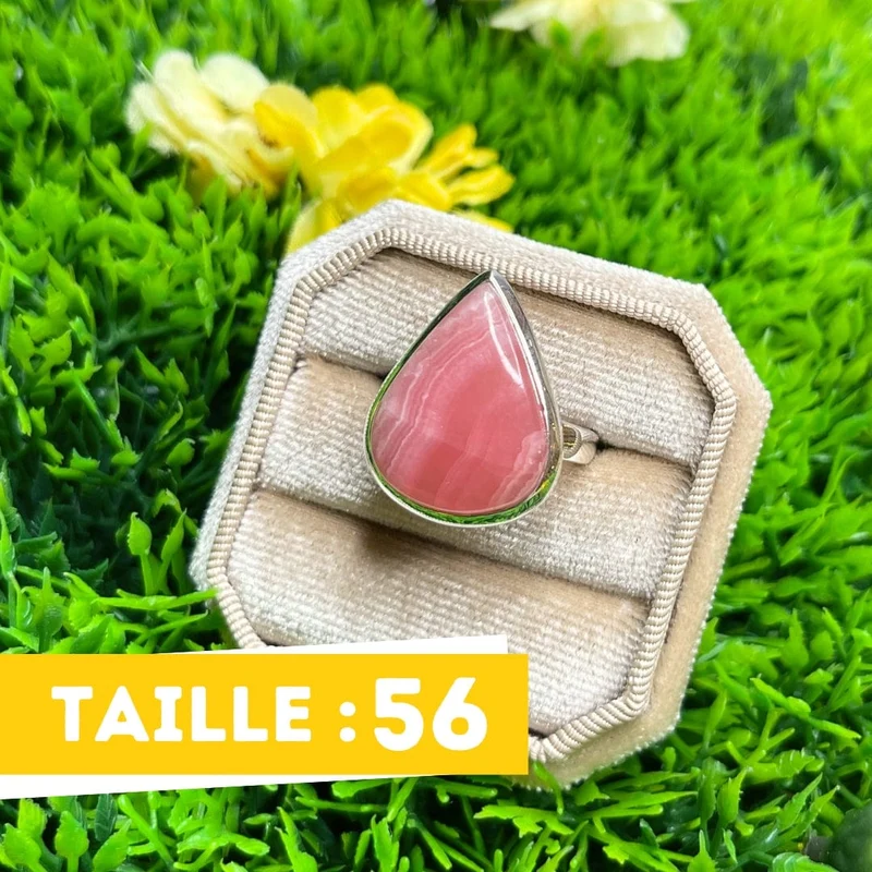 Rhodochrosit-Silberring #11