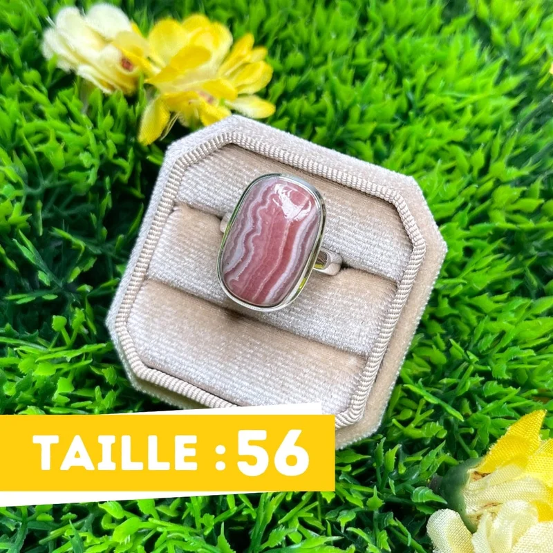Rhodochrosit-Silberring #10