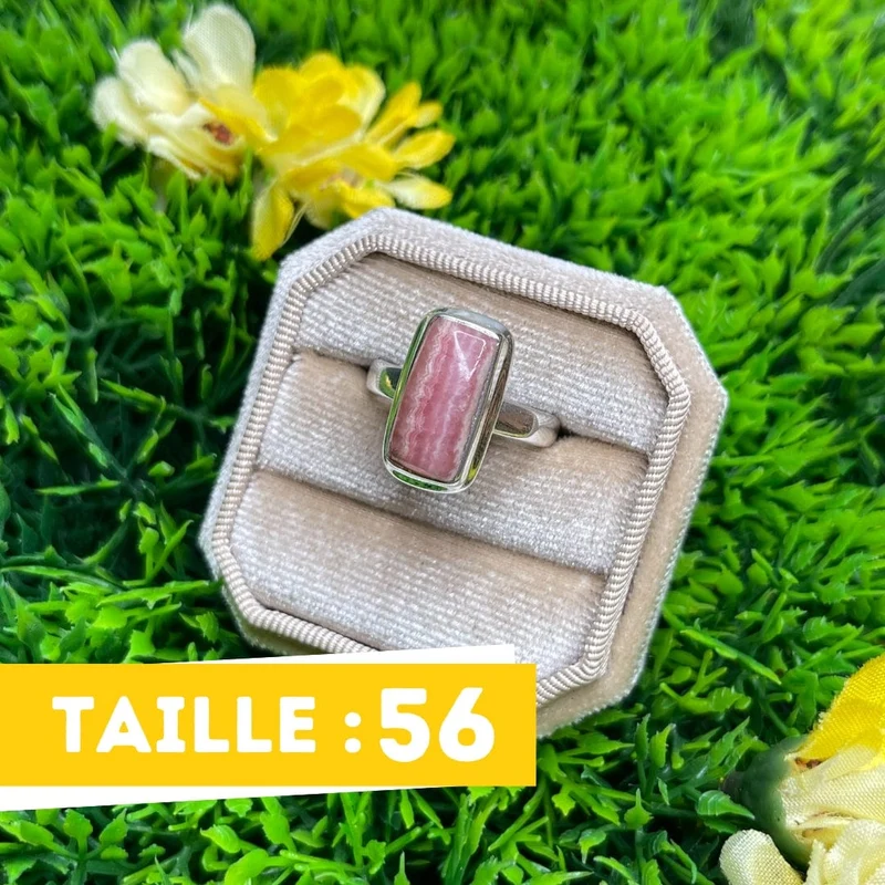 Rhodochrosit-Silberring #7