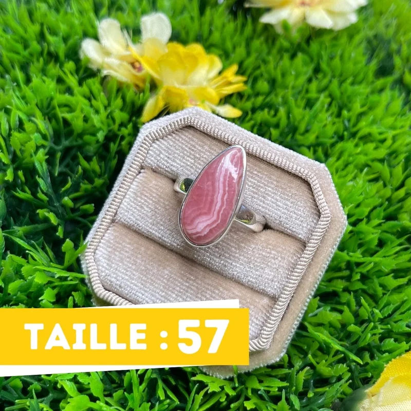Rhodochrosit-Silberring #18