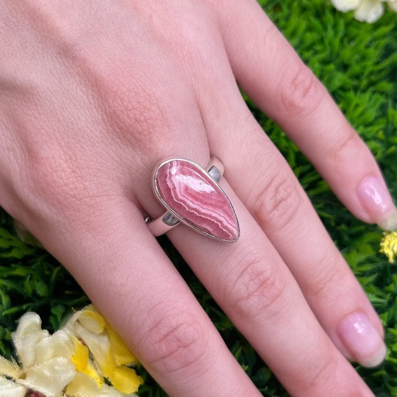 Rhodochrosit-Silberring #18