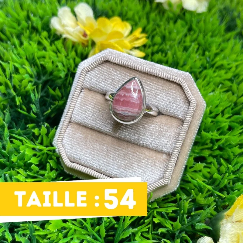 Rhodochrosit-Silberring #22