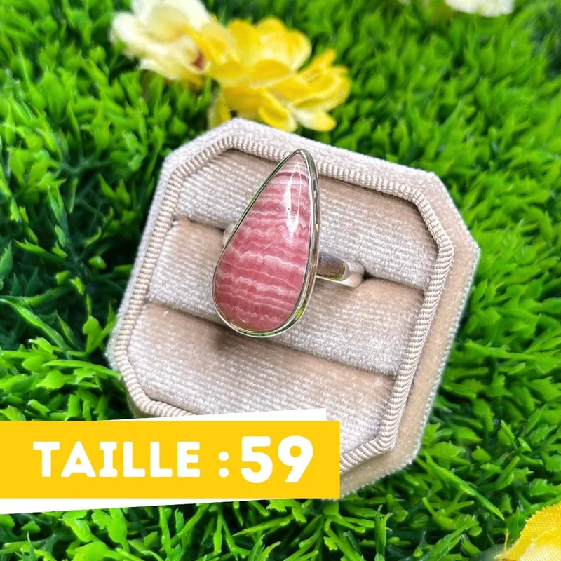 Rhodochrosit-Silberring #29