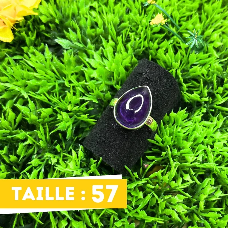 Amethyst-Silberring #21