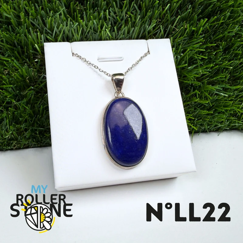 925 Silber Lapislazuli-Anhänger #22