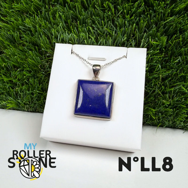 925 Silber Lapislazuli-Anhänger #8