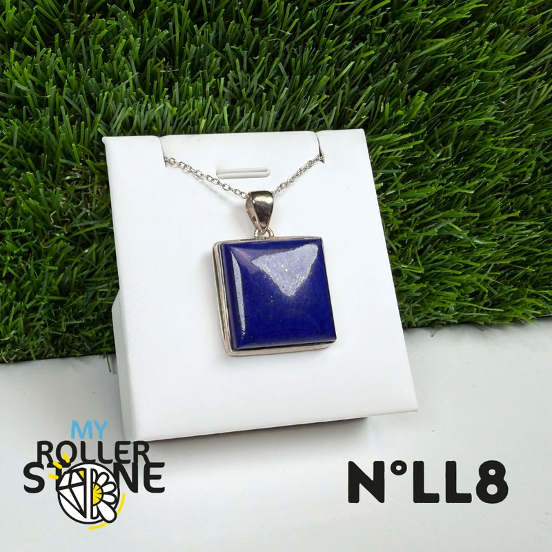 925 Silber Lapislazuli-Anhänger #8