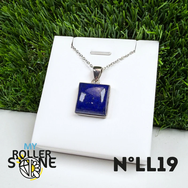 925 Silber Lapislazuli-Anhänger #19