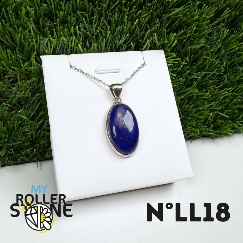 925 Silber Lapislazuli-Anhänger #18