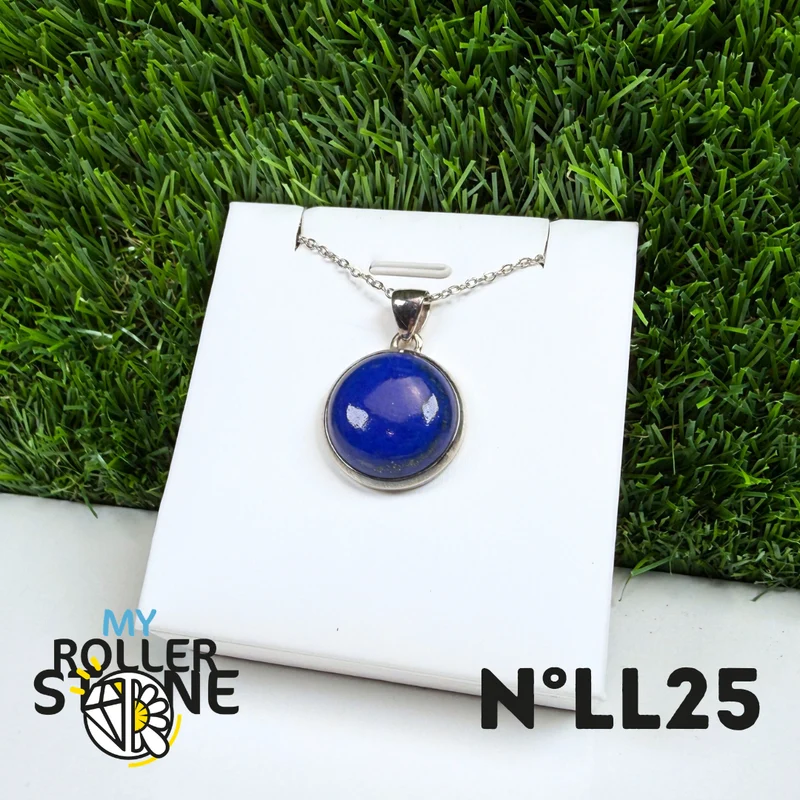 925 Silber Lapislazuli-Anhänger #25